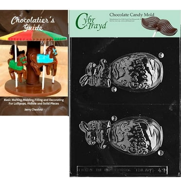 CybrtraydBud Vase Fruits and Vegetables Chocolate Candy Mold with Chocolatiers Guide CybrtraydBud Vase Fruits and Vegetables Chocolate Candy Mold with Chocolatiers Guide